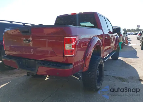 2018 Ford F-150 Xlt из США, поврежденный, VIN 1FTEW1CPXJKC02644